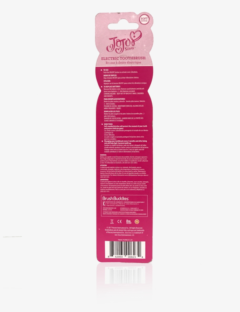 Load Image Into Gallery Viewer, Jojo Siwa Kids Electric - Brush Buddies, transparent png #5201873