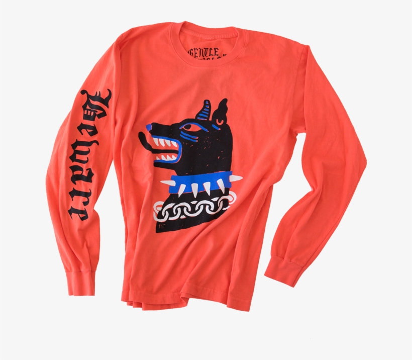 Beware Of Dog Long Sleeve Beware Of Dog Long Sleeve - Dog, transparent png #5202011