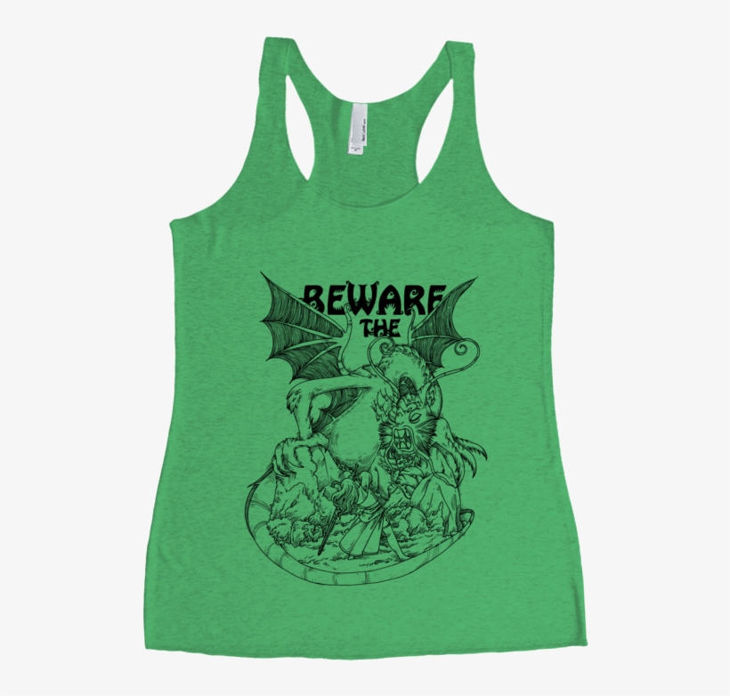 Beware The Jabberwock Tank From Namesake - Shirt, transparent png #5202233