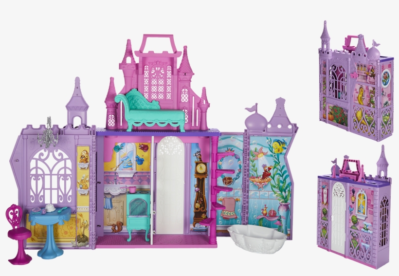 New - Disney Princess Pop Up Palace, transparent png #5202298