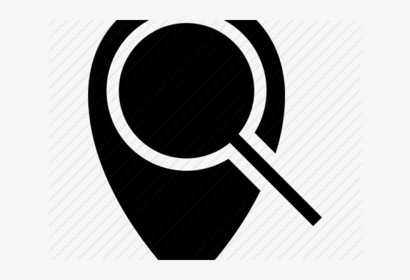 Search Icon Pin - Map, transparent png #5202523