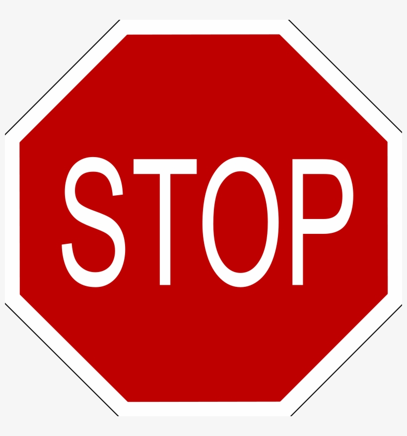 Stop Sign Photo - Stop Sign Clipart, transparent png #5203080