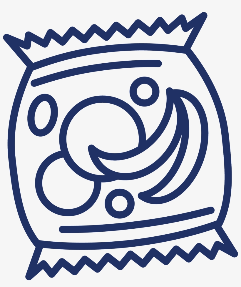 We'll Accept Any Brand Of Fruit Snacks - White And Gold Zig Zag, transparent png #5203213