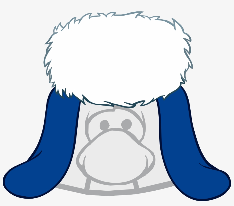 Blue Holiday Cap Icon - Club Penguin Merry Walrus Hat, transparent png #5203421
