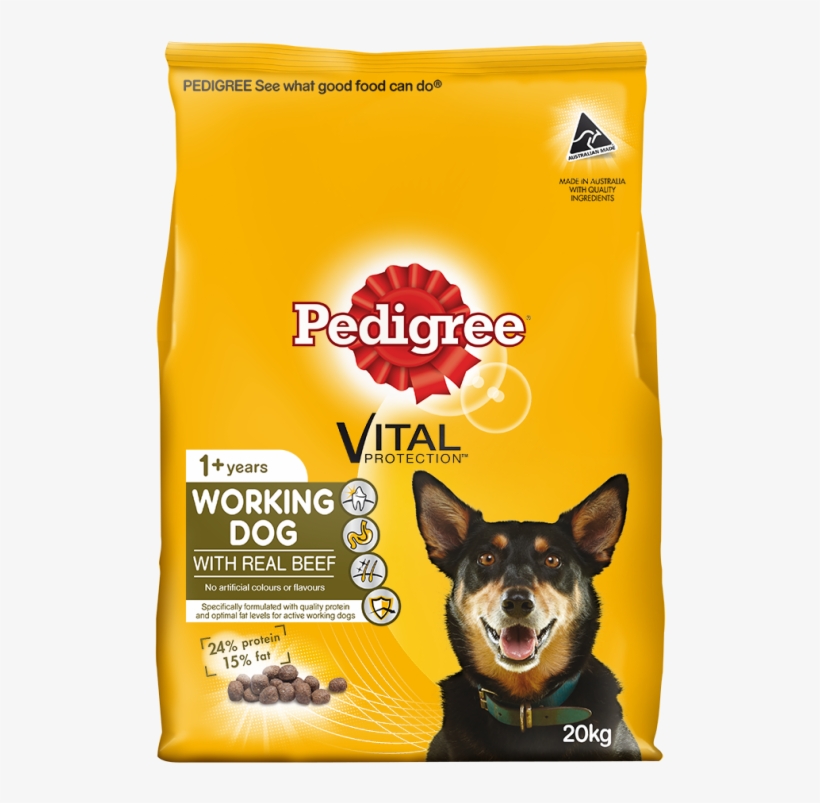 Pedigree Working Dog 20kg, transparent png #5203752