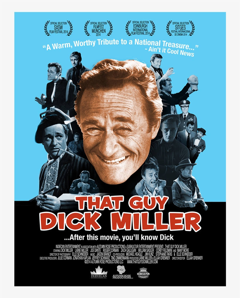 Actor Dick Miller Has Worked With Robert De Niro, Jack - Guy Dick Miller, transparent png #5203863