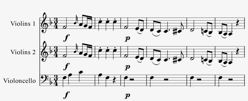 Mozart Symphony K98 Iii Bar1 6 - Sheet Music, transparent png #5204370