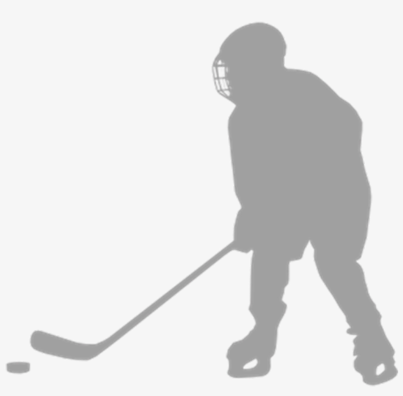 Mail Donations To - Kids Hockey Silhouette, transparent png #5205674