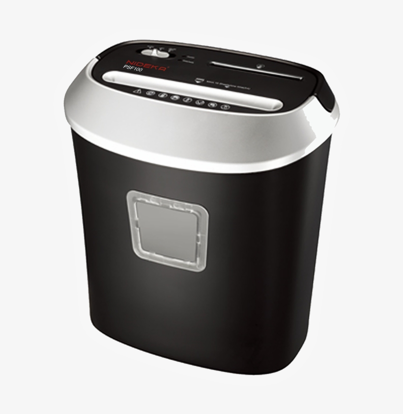 Psf 100 Nideka Cross Cut Paper Shredder - Logilink Av700 - Shredder - Cross-cut - 4 X 45 Mm -, transparent png #5205869