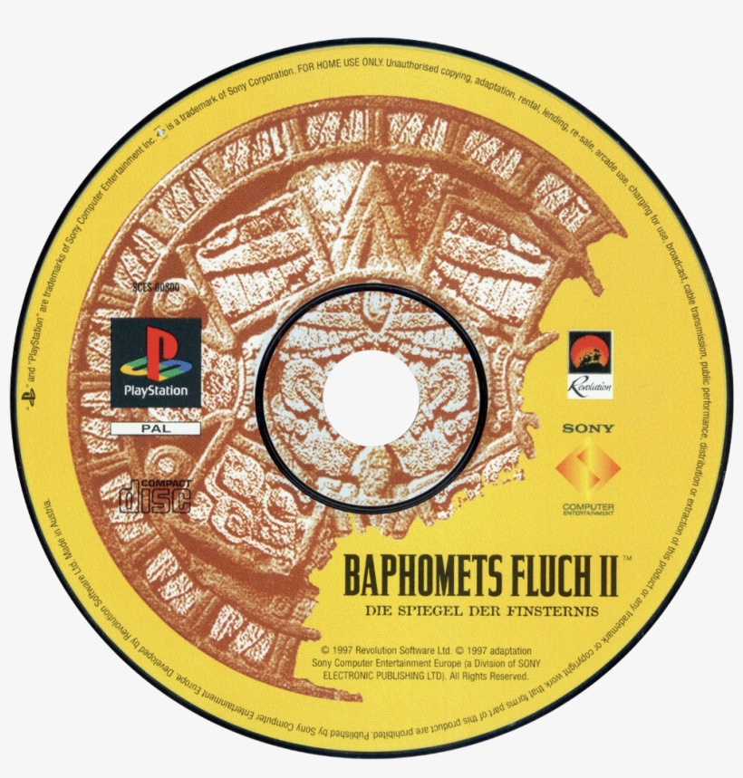 Broken Sword - Broken Sword 2 Playstation Ps1, transparent png #5206385