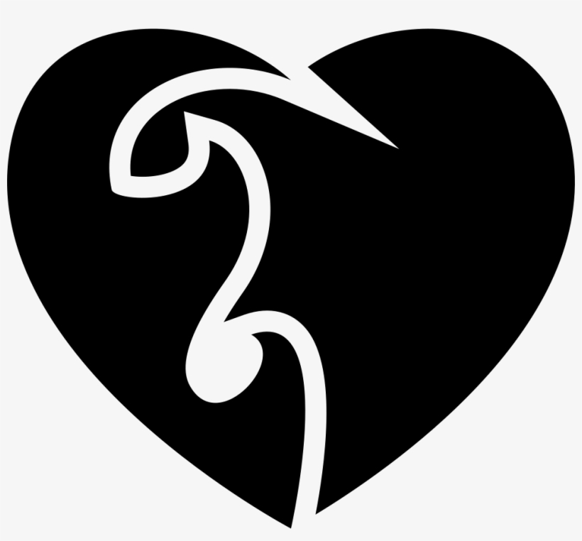 Image Freeuse Download Heart With Flames Line Svg Png - Ville De Saint Etienne, transparent png #5206451