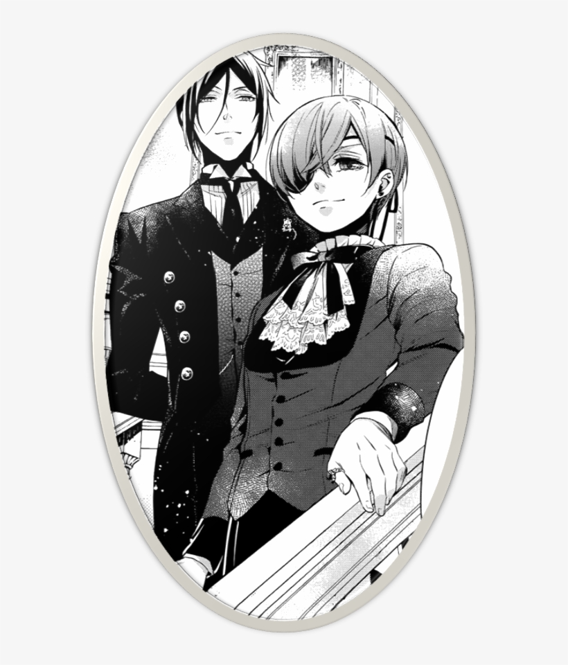 Ch122 Ciel And Sebastian - Black Butler 123 Manga, transparent png #5207998