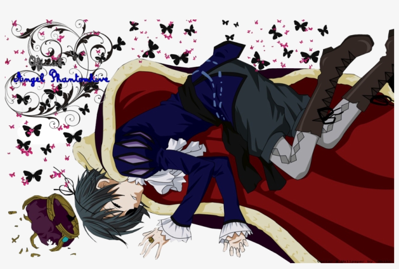 Wallpaper Ciel Phantomhive - Swirl Blanket Swirl Blanket Throw Blanket, transparent png #5208675