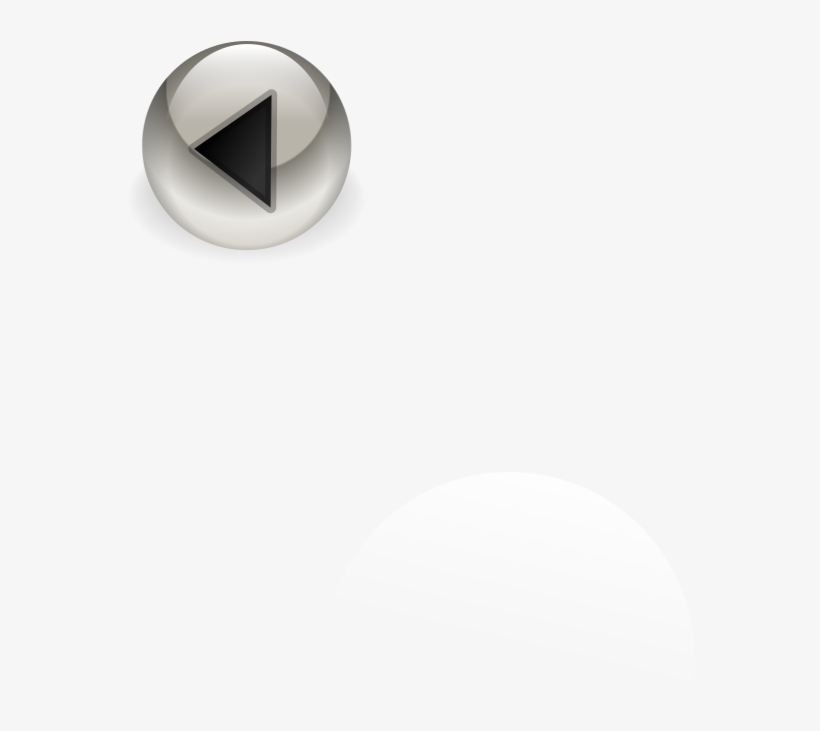 Back Button - Circle, transparent png #5209943