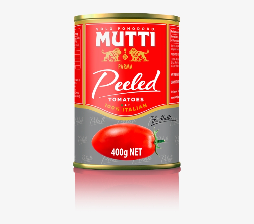How To Prepare - Mutti Whole Peeled Tomatoes 400g, transparent png #5210059