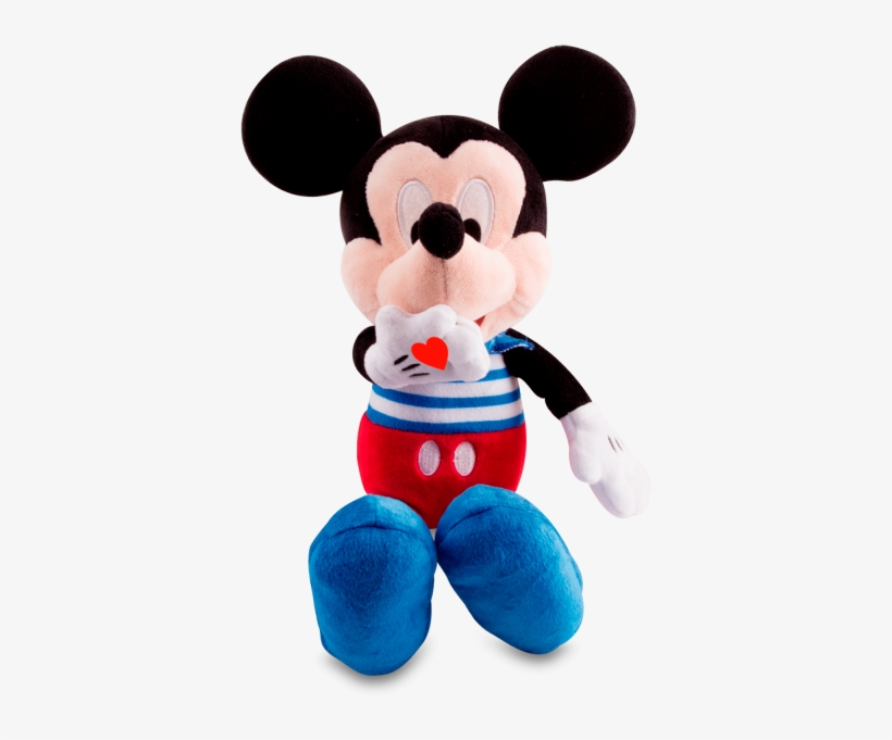 Plisane Igracke Mickey Mouse Kiss Kiss 0126359 - Mickey Mouse Toys, transparent png #5210160