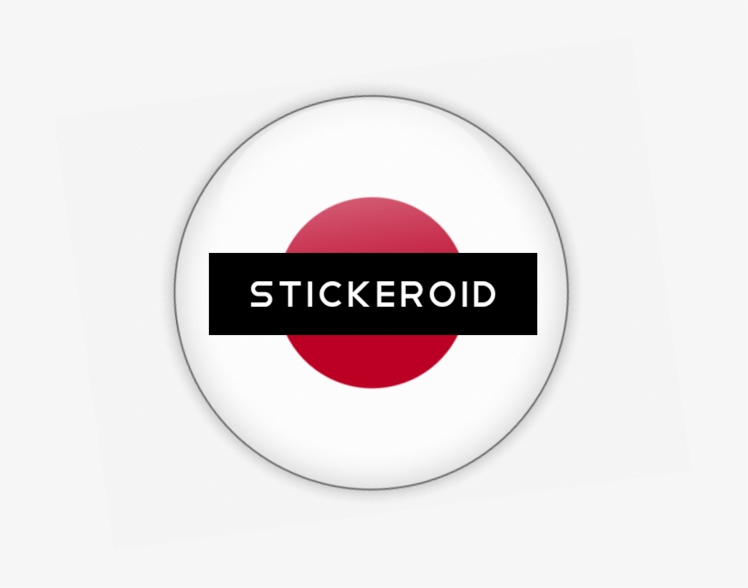 Japan Flag Icon - Circle, transparent png #5210161
