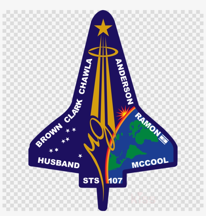 Download Sts 107 Insignia Clipart Sts-107 Space Shuttle - Columbia Crew Survival Investigation Report By Nasa, transparent png #5210355