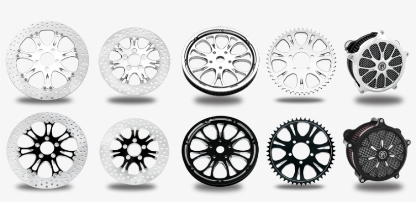 Heathen Matching Components - Motorcycle Wheel Design, transparent png #5210750