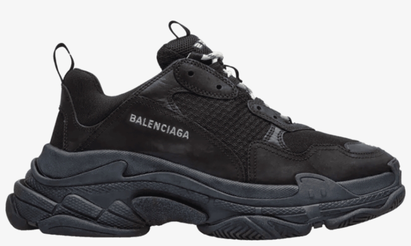 Balenciaga Triple S Trainer 'triple Black' - .com, transparent png #5210858