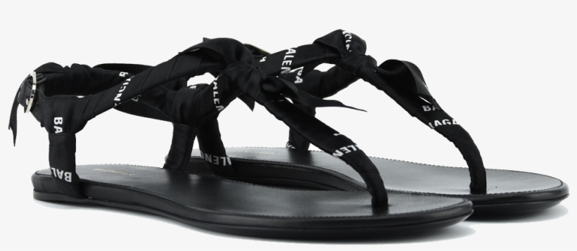 Balenciaga Logo Slipper - Flip-flops, transparent png #5211077
