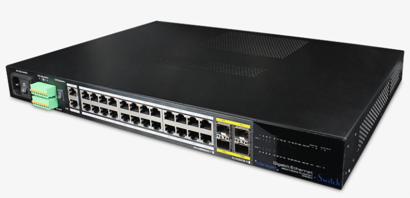 Utp7624ge-ie - Network Switch, transparent png #5211626
