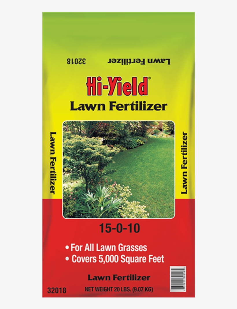 Hi-yield Lawn Fertilizer 20lb - Voluntary Purchasing Group Inc Lawn Fertilizer, 15-0-10,, transparent png #5211666