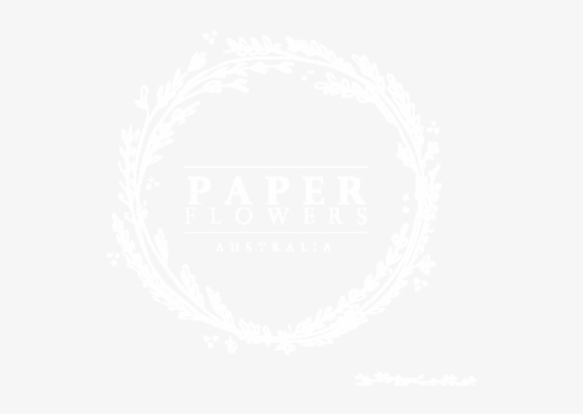 Paper Flowers Australia - Wordpress Logo White Png, transparent png #5213730