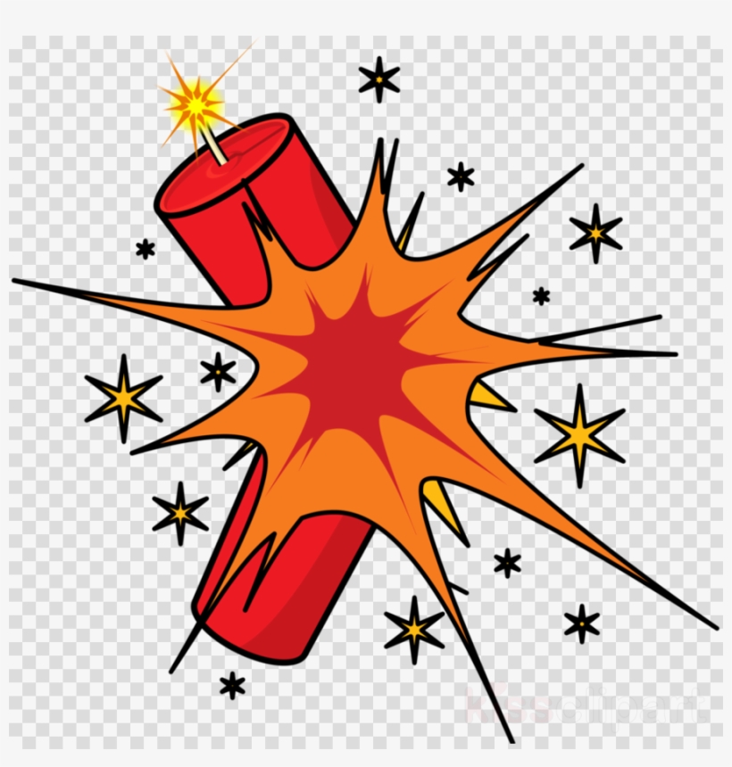 Explosion Clipart Explosion Dynamite Clip Art - Dynamite Clipart, transparent png #5213837