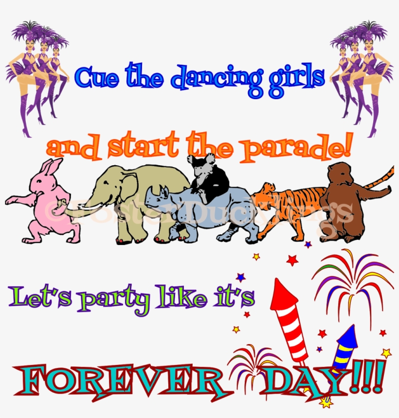 She Dropped Out Of The Case - Animal Parade Clip Art, transparent png #5214267