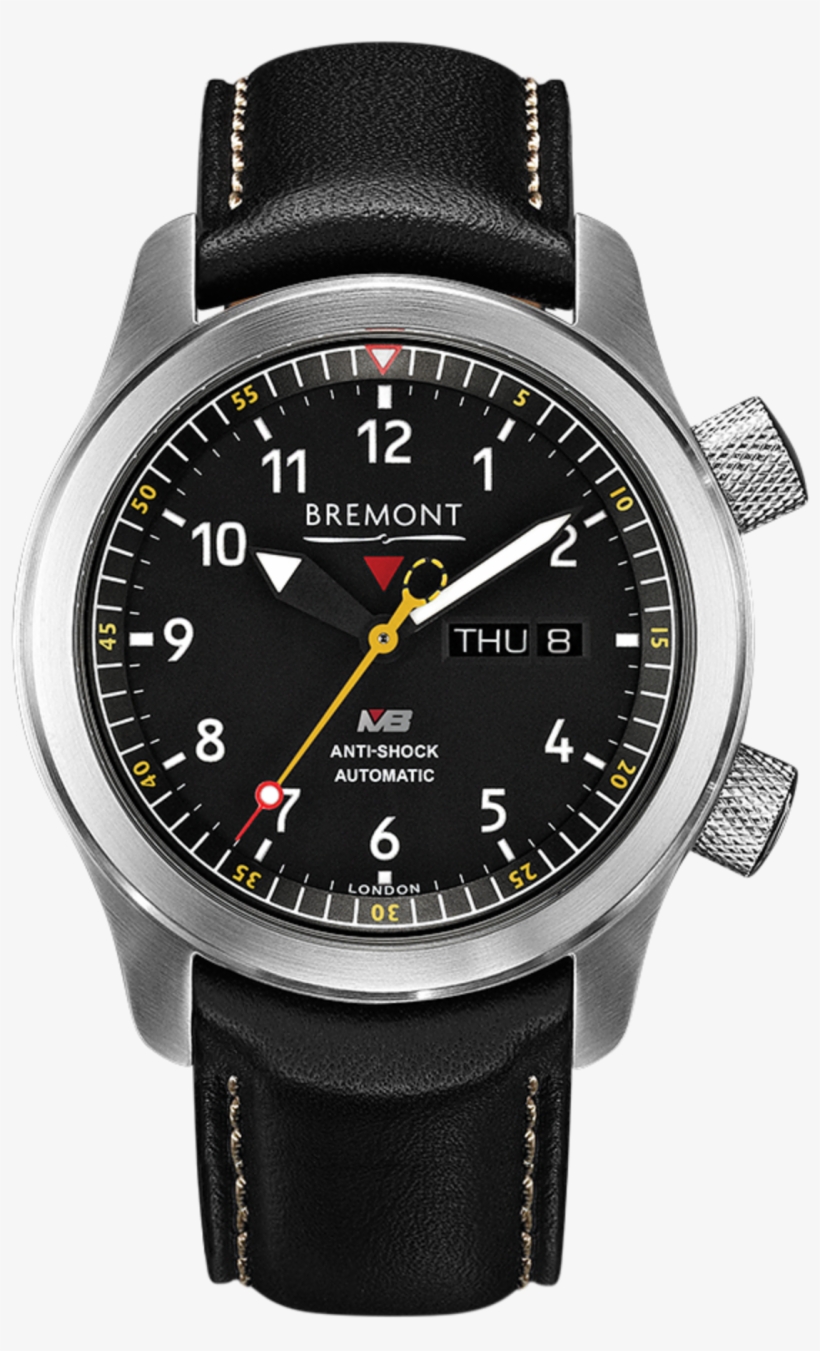 Mb I Watch Front View - Bremont Martin Baker, transparent png #5214457