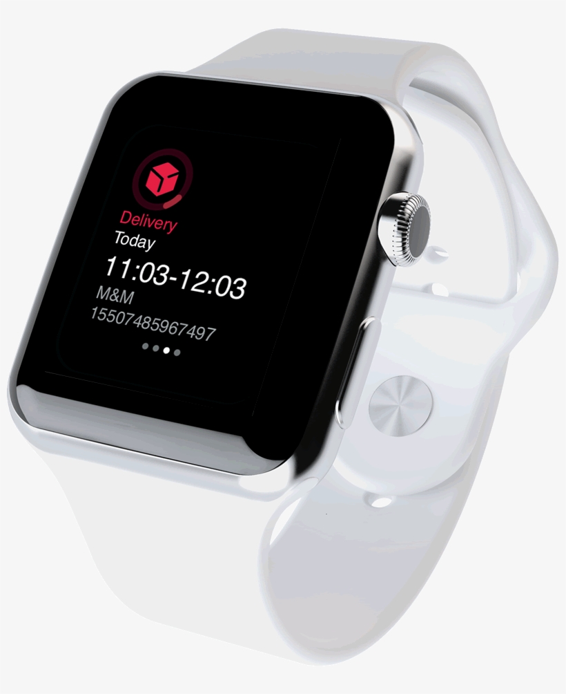 Our App On Wearables - Mockup Apple Watch Free, transparent png #5214587