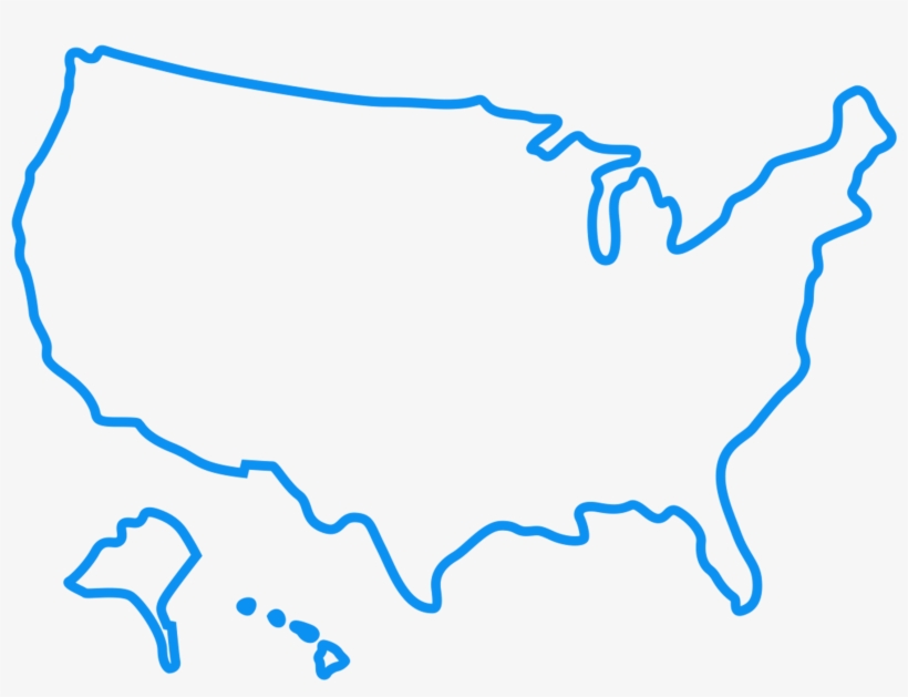 Help Usa Map - Us Uk Size Comparison, transparent png #5214887