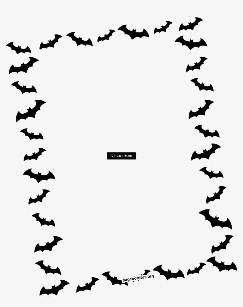 Halloween Border - Halloween Border Templates For Word, transparent png #5214950