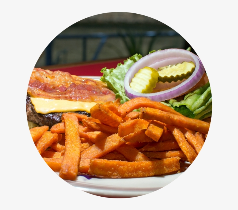 Bacon Cheese Burger - Side Dish, transparent png #5215529