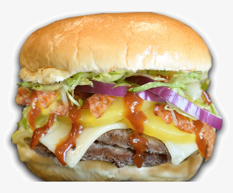 Maui Bacon Burger - Bacon, transparent png #5215584