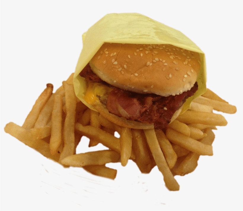 Baconcheeseburger - French Fries, transparent png #5216002