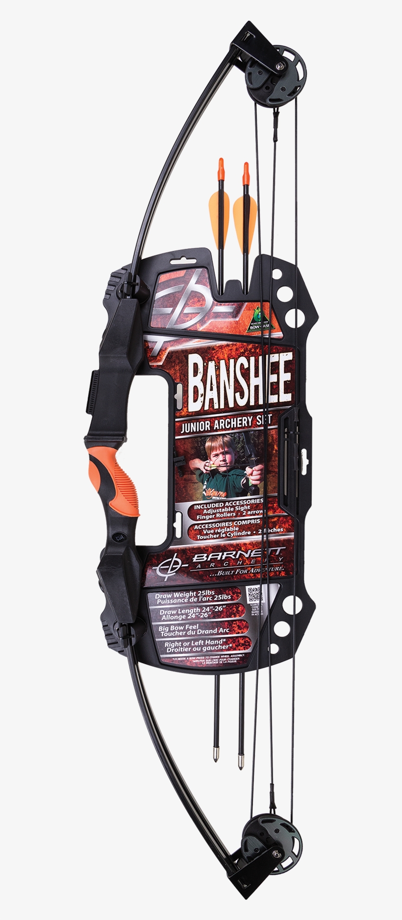 Barnett 1075 Banshee Archery Set Intermediate Banshee - Banshee Junior Archery Set, transparent png #5216559
