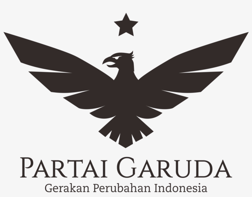 Logo Partai Garuda Hitam Putih Png - Logo Partai Garuda Png, transparent png #5217151