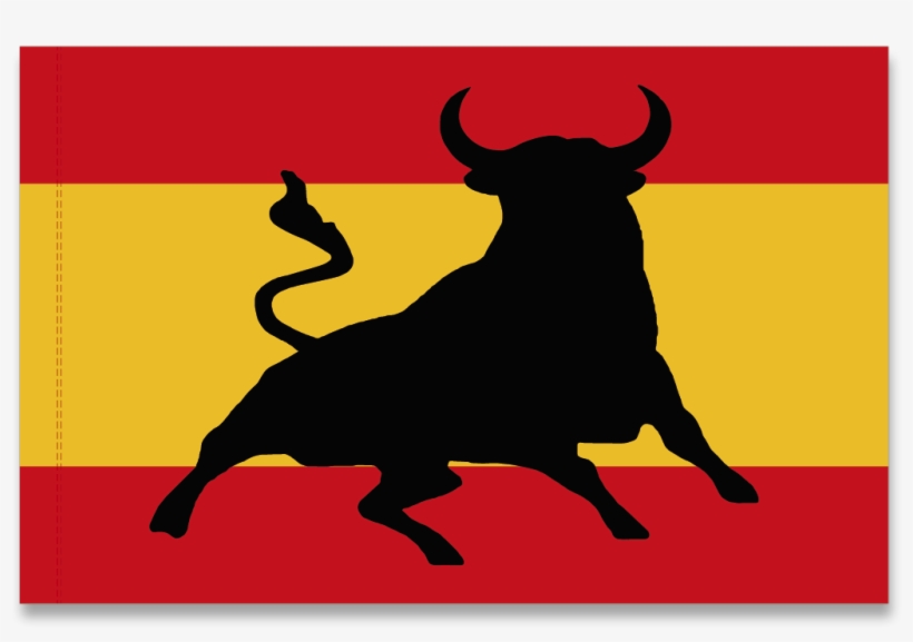 Bandera España Toro - Toro España, transparent png #5217450