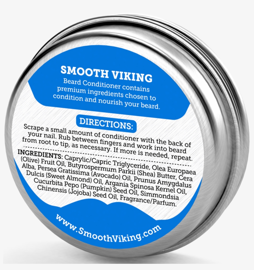 Smooth Viking Beard Care - Beard Conditioner Balm, transparent png #5217857