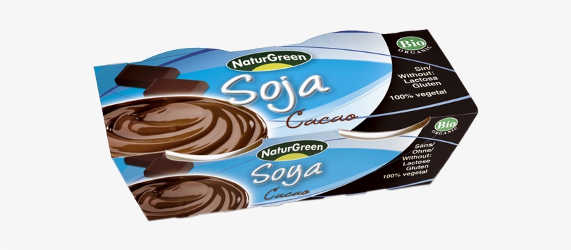 Postre Soja Choco Bio G Naturgreen - Naturgreen Oatmeal Chocolate Dessert With Bio 2x125g, transparent png #5217975
