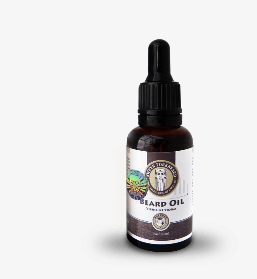 Viking Ice Storm Beard Oil - Chocolate, transparent png #5218019