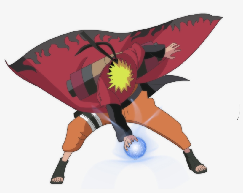 Etapas Do Rasengan - Naruto Modo Sennin Rasengan, transparent png #5218912