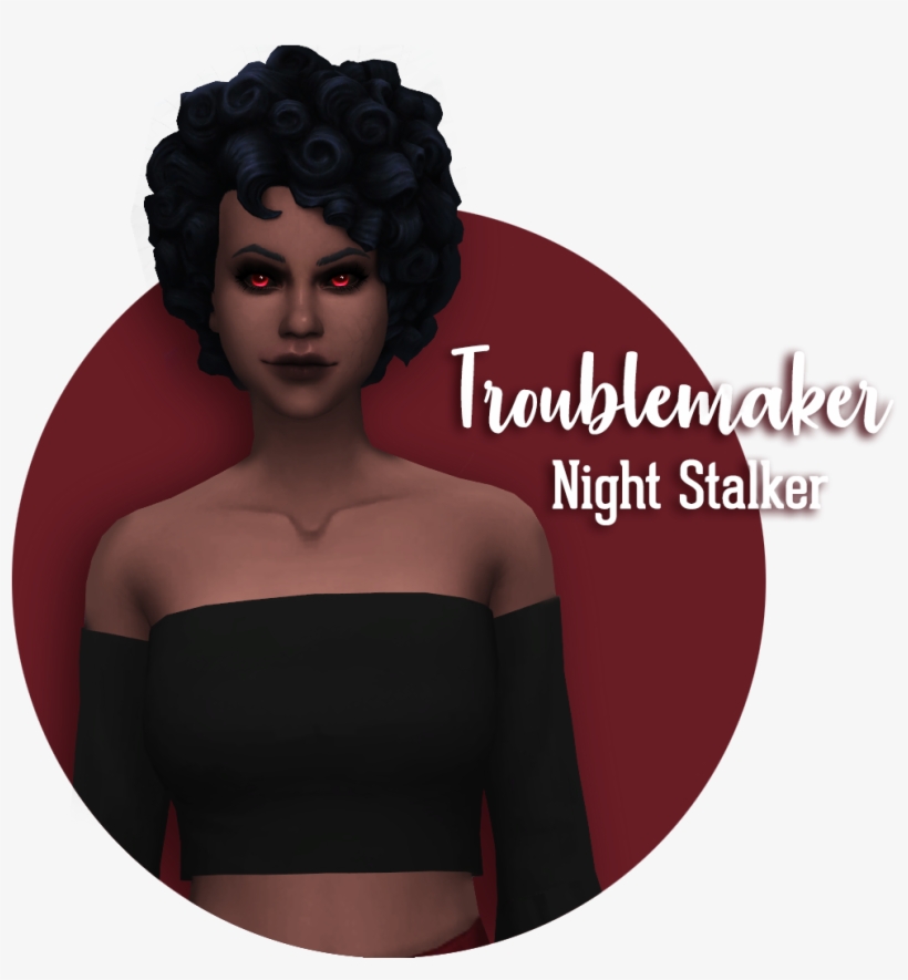 “ Night Stalker Vampire Default Add On “ Vampire Eyes - Lace Wig, transparent png #5218915