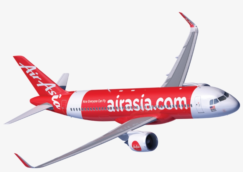 Air Asia - Air Asia Plane Png, transparent png #5219058
