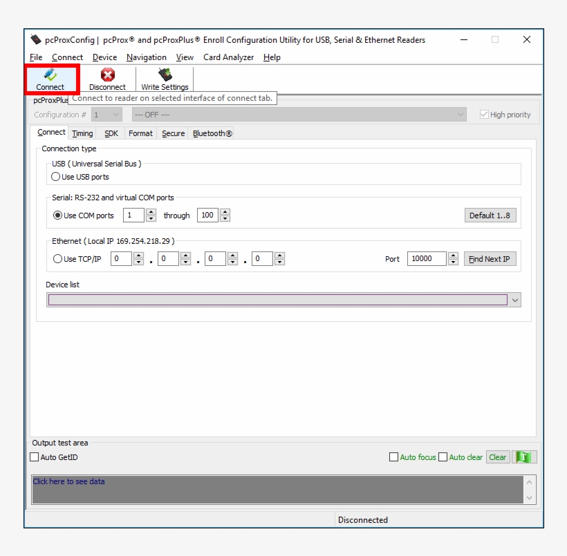 Configure The Rs3 Via Pcprox - Pcprox Rfid Reader, transparent png #5219880