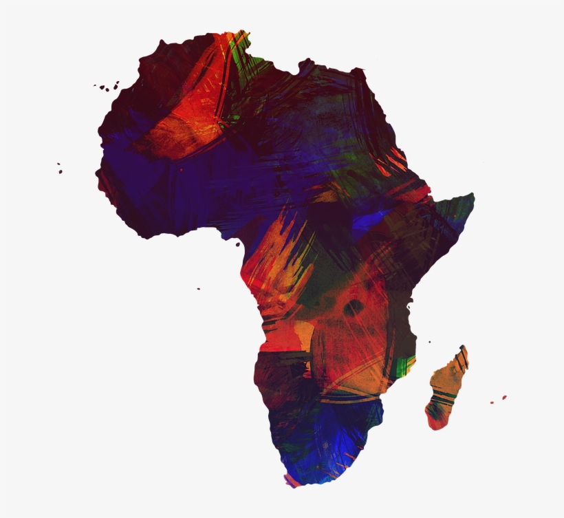 The Activities Of The Creative Economies In Africa - Africa Map Svg, transparent png #5219994