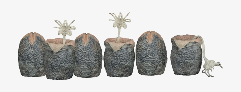 Aliens Xenomorph Egg Glow In The Dark 6 Pack In Collectible - Alien - Egg Carton (glow In The Dark), transparent png #5220107