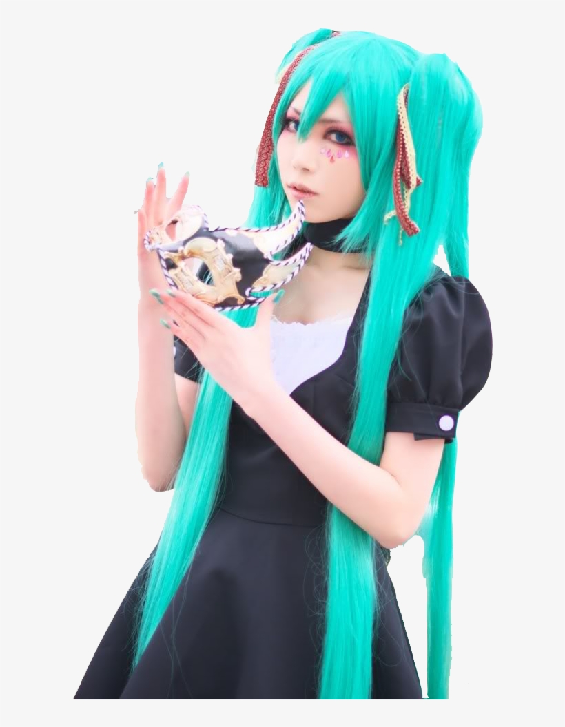 Render Miku Cosplay By Colore - Cosplay Miku Png, transparent png #5221935